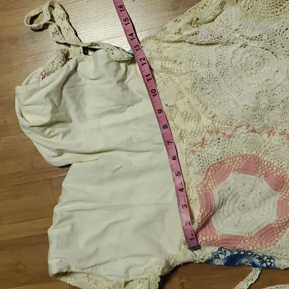 Free People Cream and Multicolor Jumpsuit - Picture 8 of 10